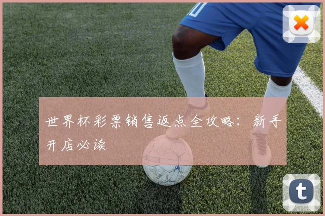 世界杯彩票销售返点全攻略：新手开店必读