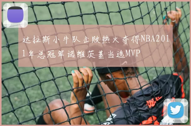 达拉斯小牛队击败热火夺得NBA2011年总冠军诺维茨基当选MVP
