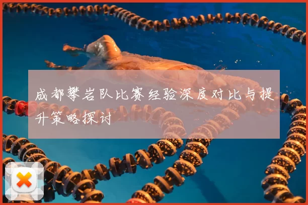 成都攀岩队比赛经验深度对比与提升策略探讨